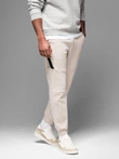 Pantaloni de trening bărbătești din tricot structurat - grafit V5 OM-PASK-0211