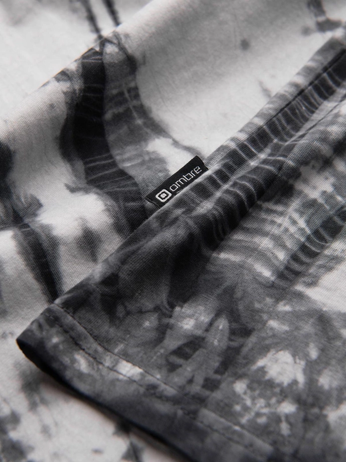 Men's Tie-Dye t-shirt - dark grey S1617