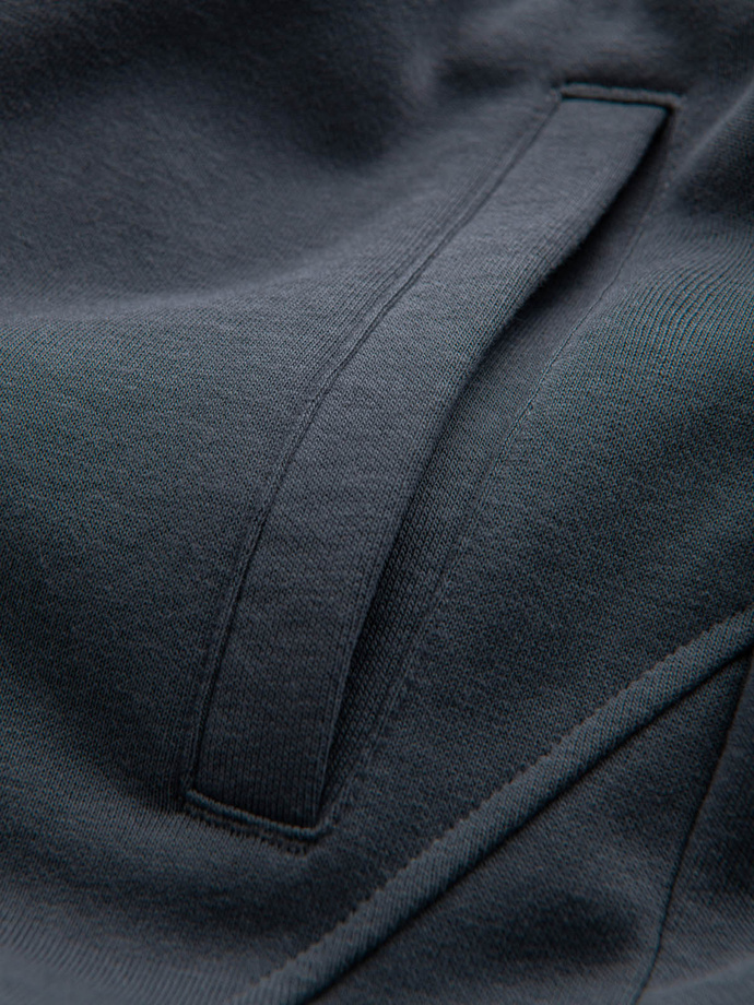 BASIC men's cotton sweatpants joggers - graphite V11 OM-PABS-0174