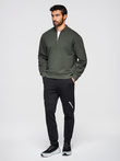 Men's sweatpants joggers - black V2 OM-PASK-0280