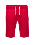 Pantaloni scurți pentru bărbați cu buzunare - roșu V7 OM-SRBS-0109