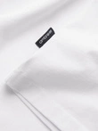 BASIC men's classic cotton T-shirt with a crew neckline - white V4 OM-TSBS-0145