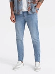 Men's denim pants CARROT FIT - light blue V2 OM-PADP-0117