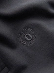 BASIC men's single color pique knit polo shirt - graphite V3 OM-POBS-0100