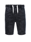 Men's denim shorts - black W363