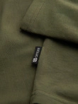 Pánský rolák s dlouhým rukávem - tmavě olivově zelený V4 OM-LSCL-0130