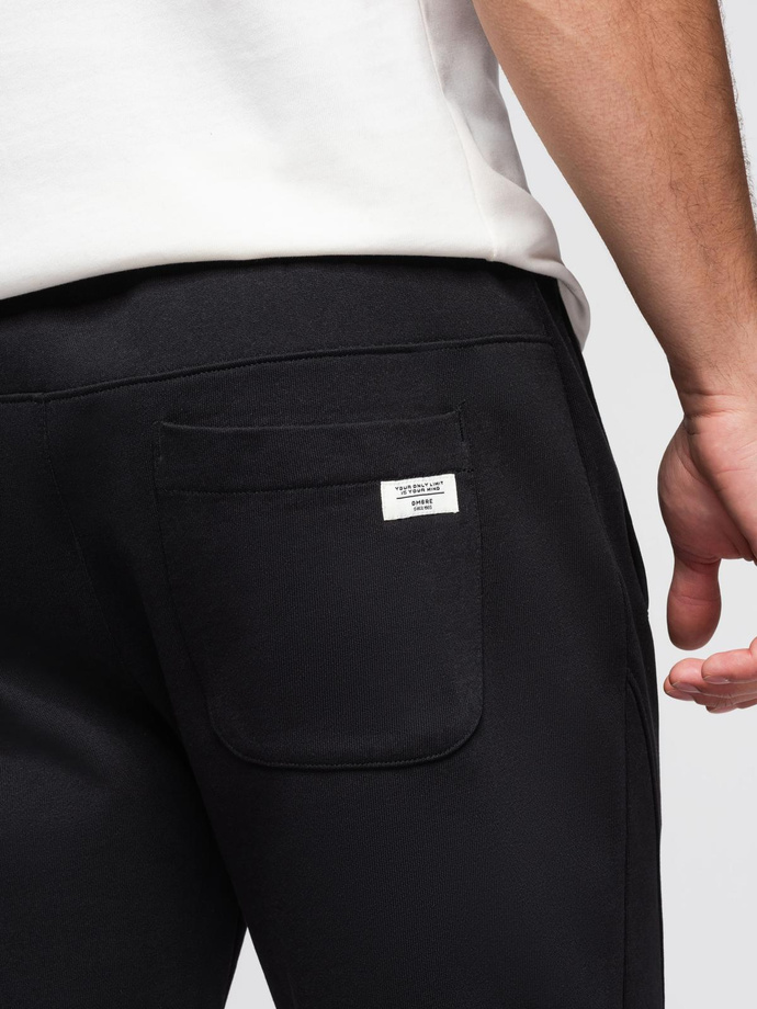 Pánske tepláky jogger - čierne V5 OM-PABS-0173