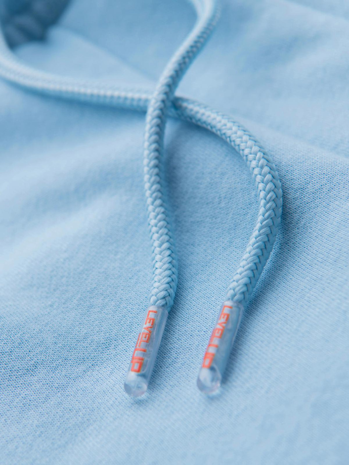 Pantaloni scurți casual pentru bărbați SLIM FIT jacquard knit - albastru marin V1 OM-SRCS-0168