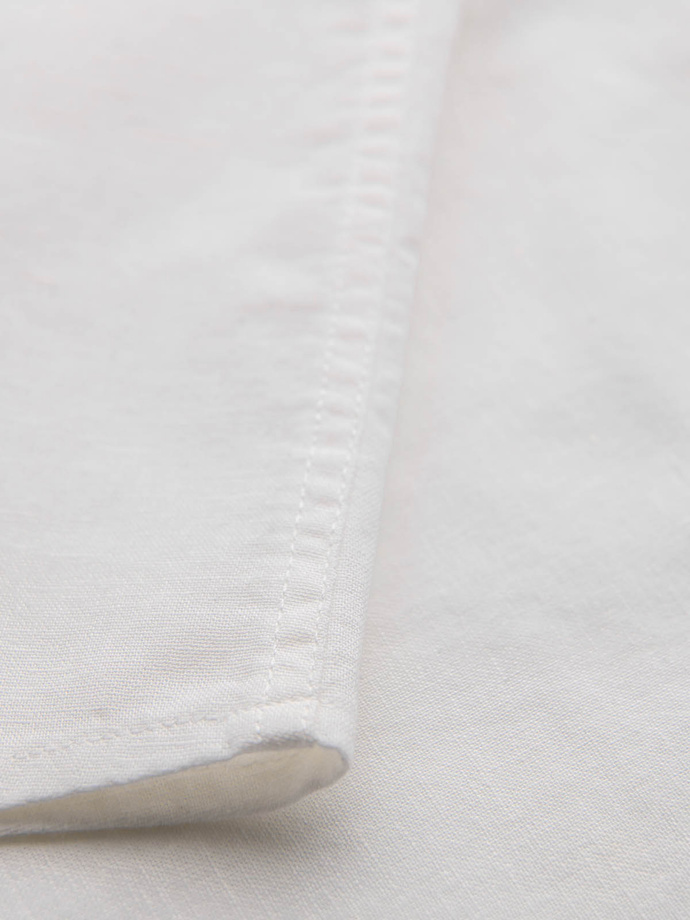 Blazer bărbătesc cu croială REGULAR cu in - crem V1 OM-BLZB-0128