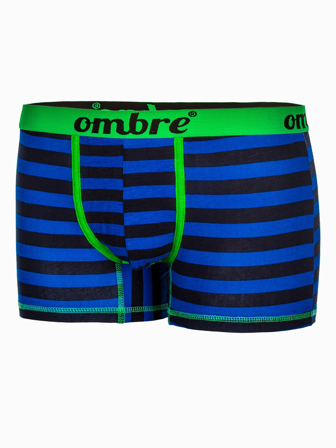 Men's underpants - blue/orange 2-pack mix U37