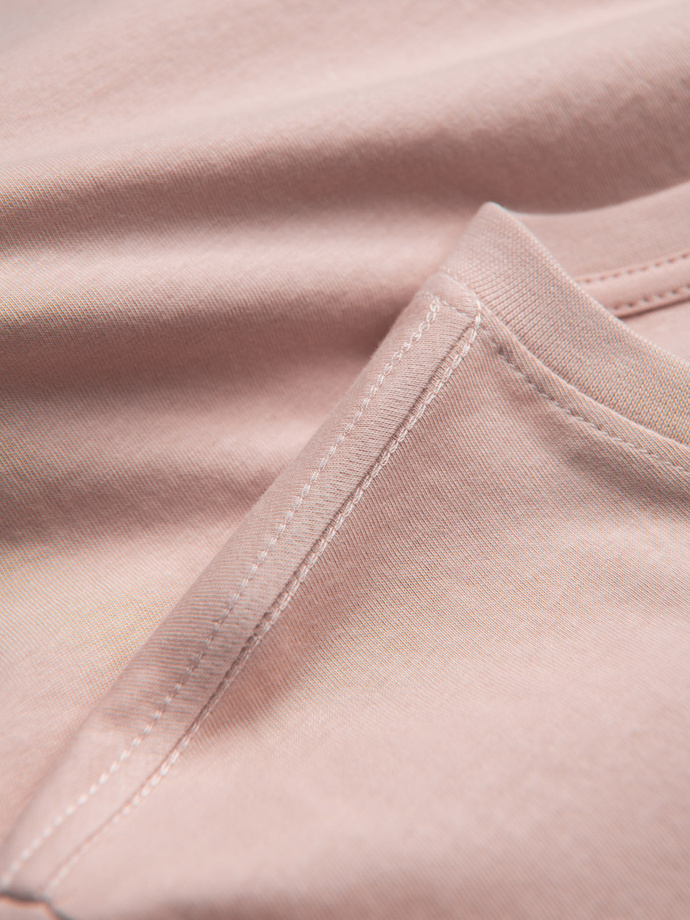 Vyriški medvilniniai marškinėliai California - rožinės spalvos V2 OM-TSPT-0128