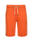 Pantaloni scurți de trening pentru bărbați, cu margine - portocaliu V5 W360