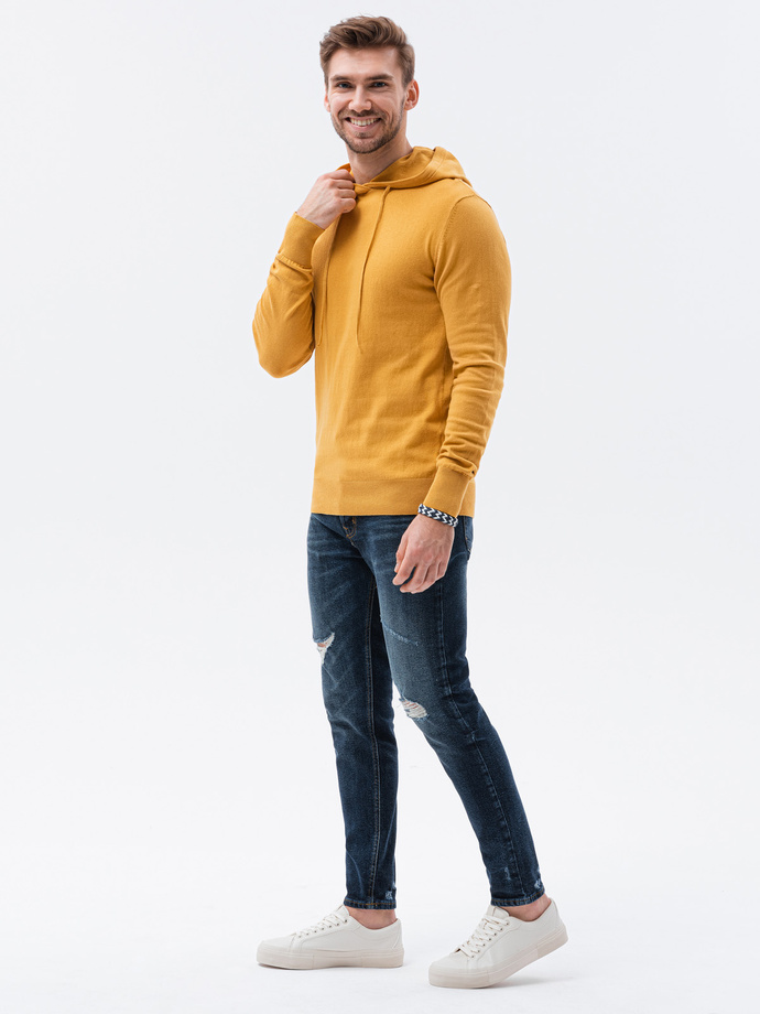 Men's sweater - mustard E187