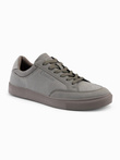 Men's monochromatic streetwear style shoes - olive V4 OM-FOTL-0183