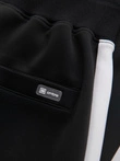 Pantaloni de trening bărbătești din tricot structurat - grafit V5 OM-PASK-0211