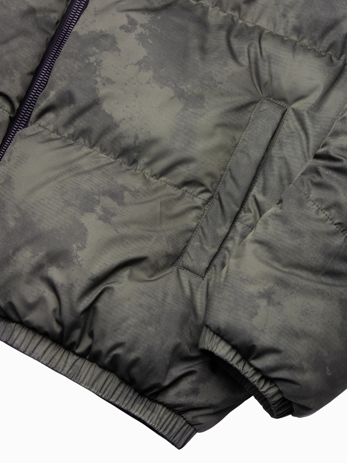 Geaca de iarna barbati - kaki C529