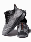 Vyriški sneakers'ai - pilka T388