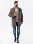Men's coat- brown C499