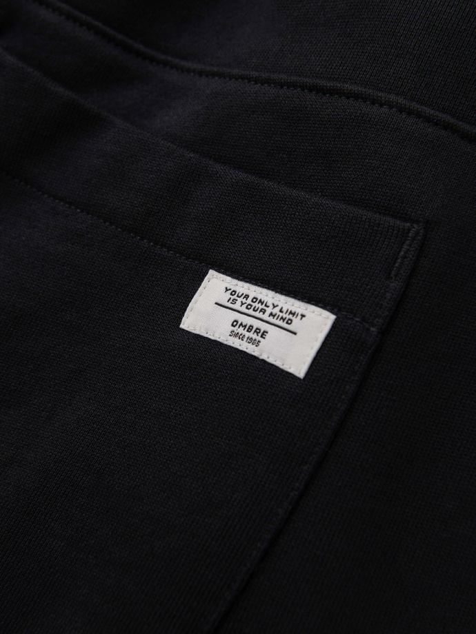 Pantaloni de trening jogger pentru bărbați - negru V5 OM-PABS-0173