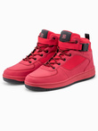 Pánske sneakers topánky - červená T317