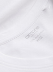 Men's unprinted longsleeve with a crew neckline - white V3 OM-LSBL-0108