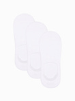 Șosete pentru bărbați, pachet de 3 șosete pentru picioare - alb V4 OM-SOSS-0103