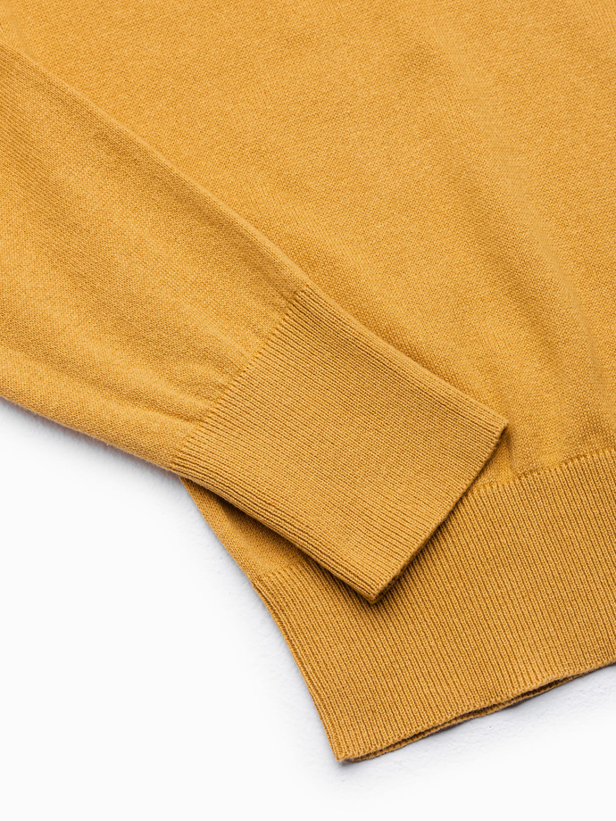 Men's sweater - mustard E187