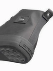 Adidași bărbătești cu vârf decorativ - gri V2 OM-FOTH-0157