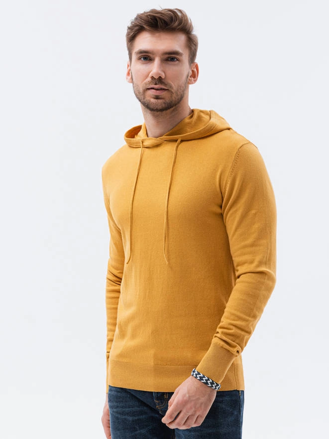 Men's sweater - mustard E187