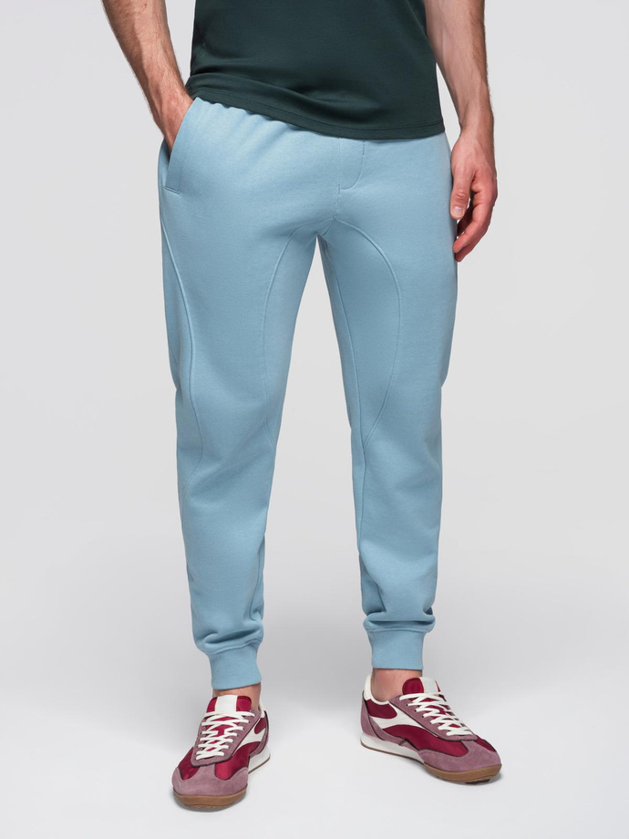 Pantaloni de trening jogger pentru bărbați - albastru V7 OM-PABS-0173
