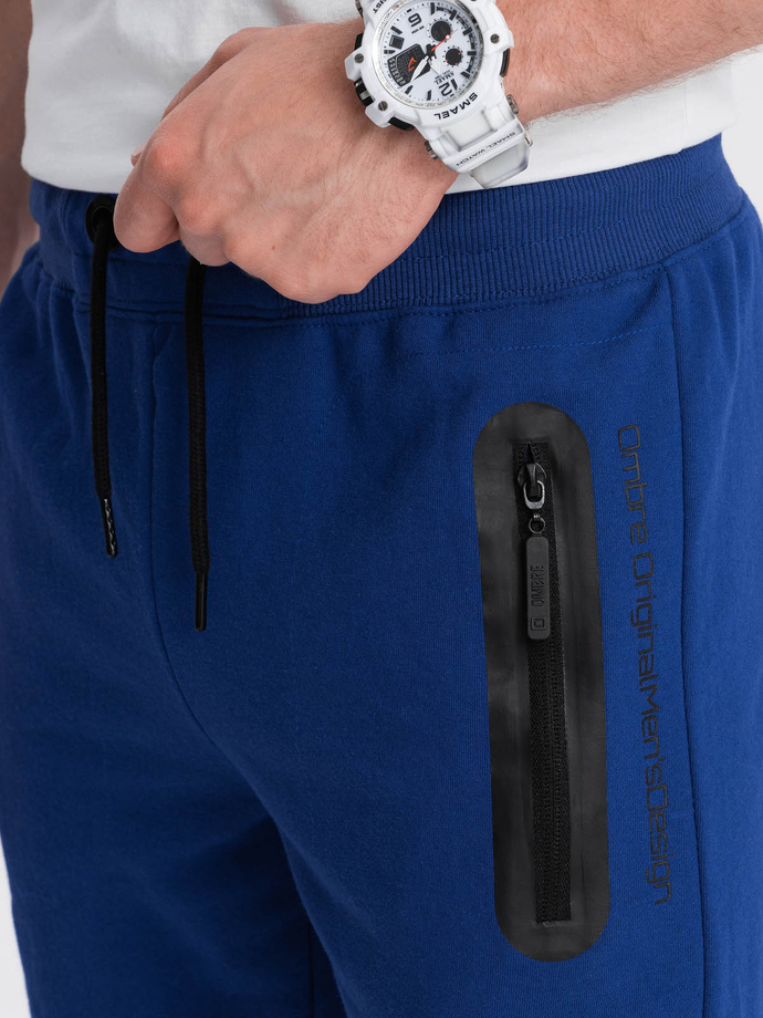 Pantaloni scurti barbati - albastru V1 W239