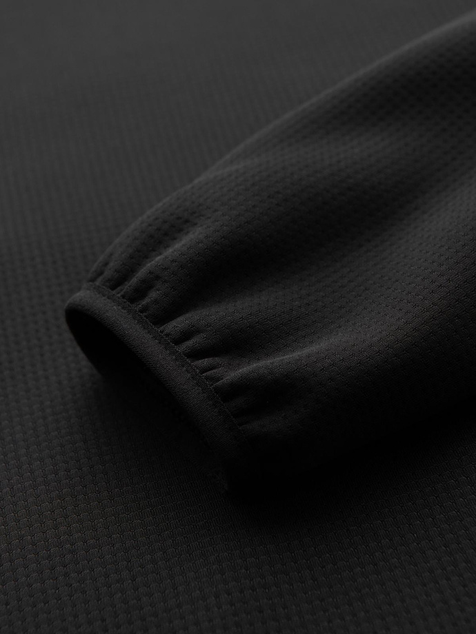 Jachetă sport ușoară colorată pentru bărbați cu fleece - maro și bleumarin V1 OM-JANP-0194