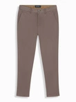 Pantaloni bărbătești uniform chino REGULAR FIT - maro V1 OM-PACP-0183