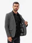 Men's casual blazer jacket - black M162
