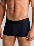 Men's cotton boxer shorts with contrasting elastic - 7-pack mix V2 OM-UNBO-0100