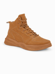 Men's winter shoes trappers - camel T380