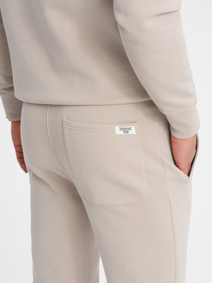 Set trening bărbați hanorac + pantaloni - cenușă V1 Z78