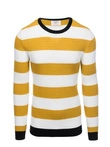 Men's sweater - mustard E189