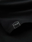 Manșon lung pentru bărbați cu mâneci raglan contrastante - negru/olive V3 OM-LSCL-0105