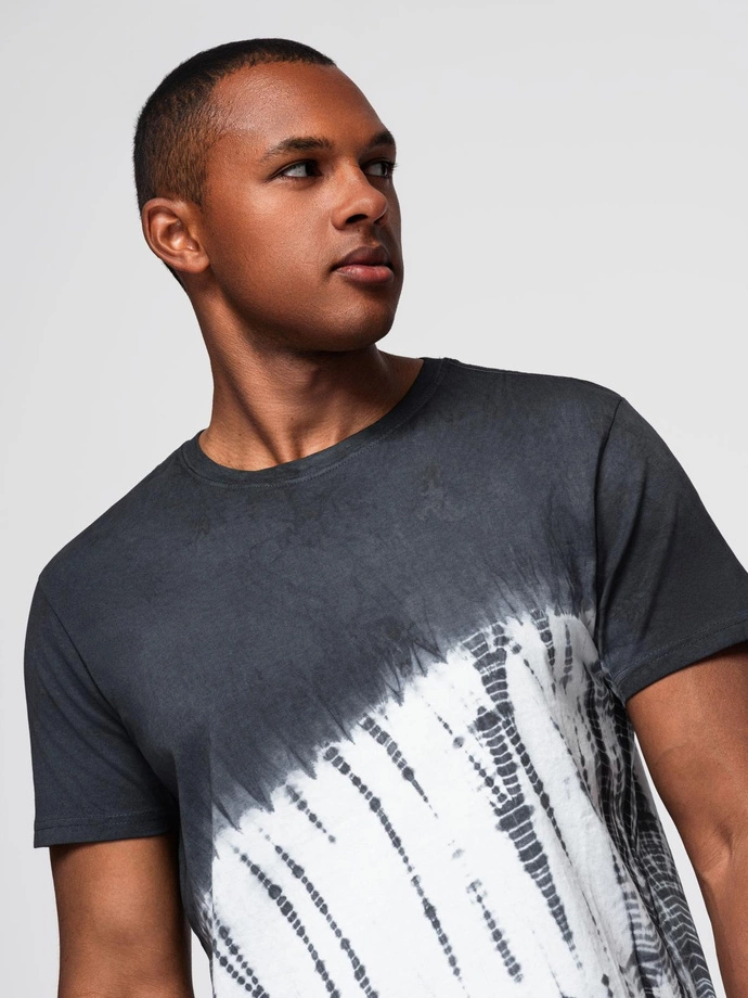 Men's Tie-Dye t-shirt - dark grey S1617