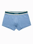 Classic fit men's boxer shorts with decorative elastic waistband - 3-pack mix OM-UNBO-0110