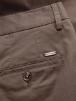 Pánské kalhoty chino REGULAR FIT - hnědé V1 OM-PACP-0183