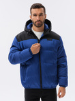 Men's winter jacket - blue C458
