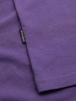 Vyriški klasikiniai medvilniniai marškinėliai BASIC - violetinės spalvos V13 OM-TSBS-0236