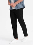 Pánske chino nohavice SLIM FIT - čierne V4 OM-PACP-0186