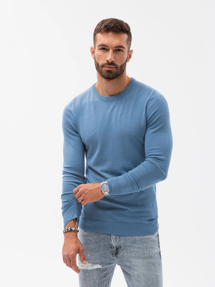 Men's sweater - light blue E177