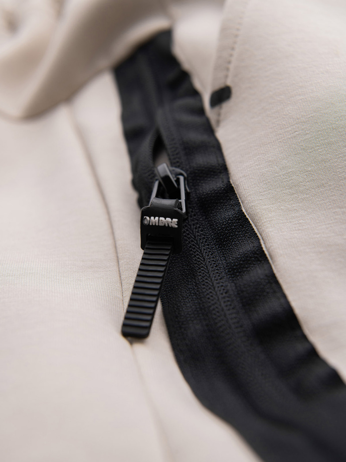 Pantaloni de trening bărbătești din tricot structurat - grafit V5 OM-PASK-0211