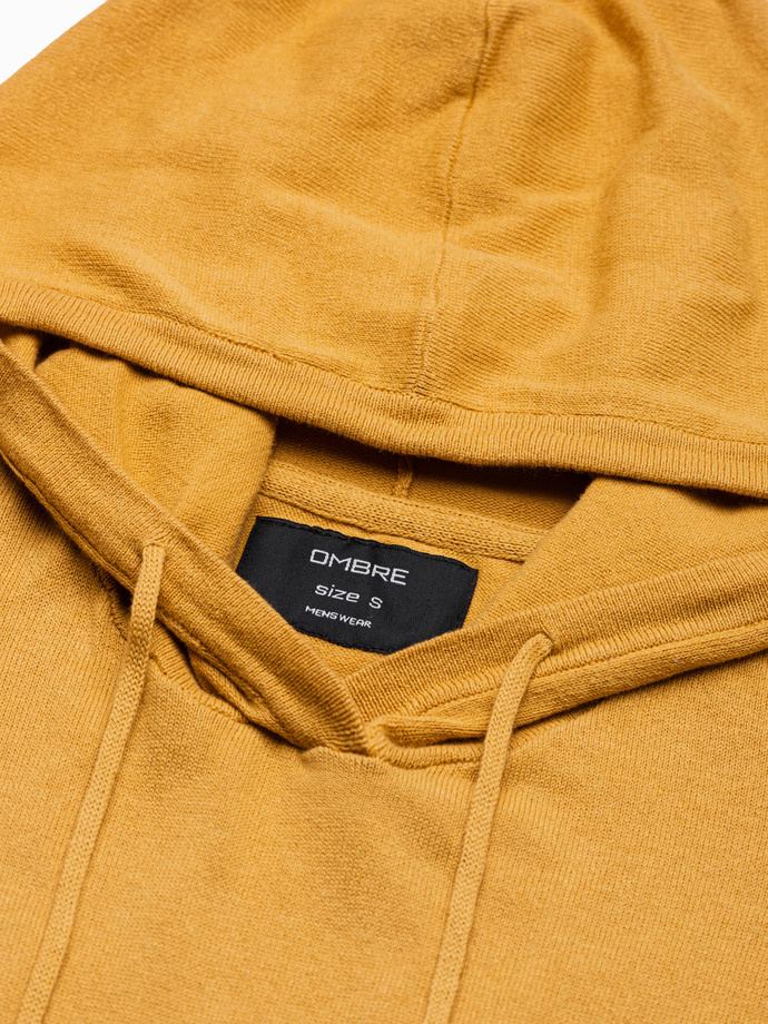 Men's sweater - mustard E187