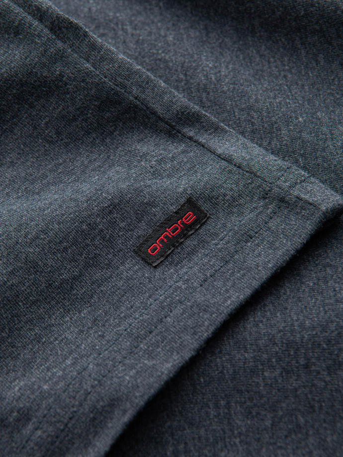 Pánské tričko s kulatým výstřihem - tmavě modré V5 OM-TSCT-0155