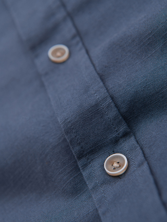 Blazer bărbătesc cu croială REGULAR cu in - crem V1 OM-BLZB-0128